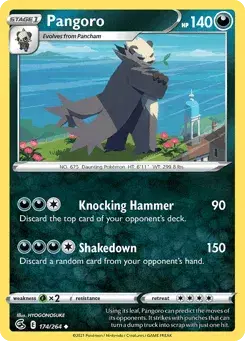 Pangoro Fusion Strike