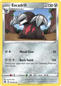 Excadrill Fusion Strike