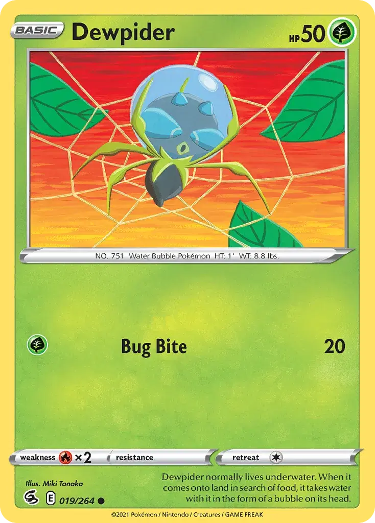 Dewpider Fusion Strike 19