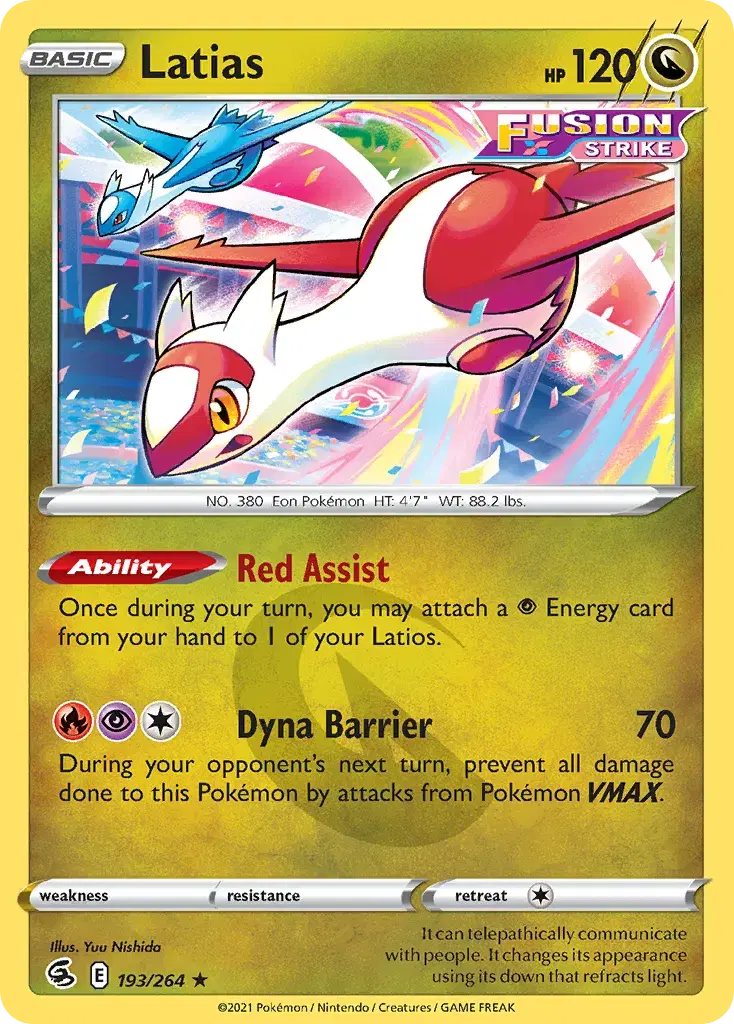 Latias Fusion Strike 193