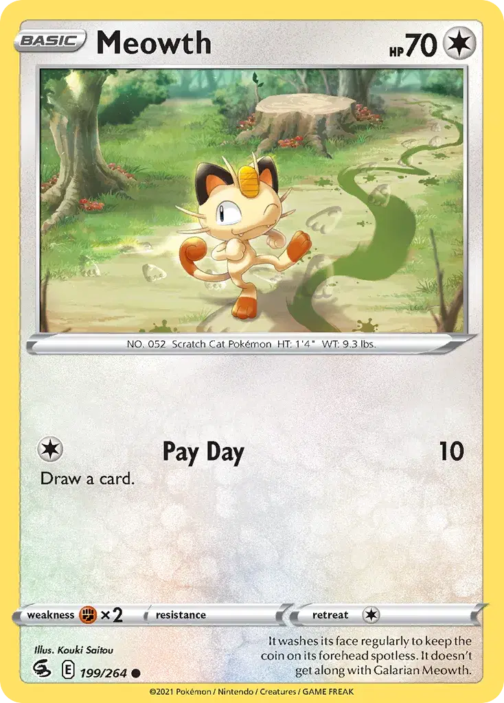 Meowth Fusion Strike 199
