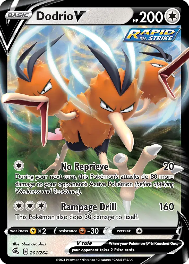 Dodrio V Fusion Strike 201
