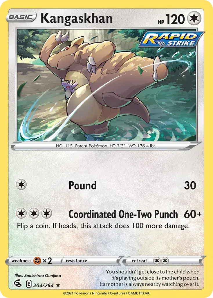 Kangaskhan Fusion Strike 204