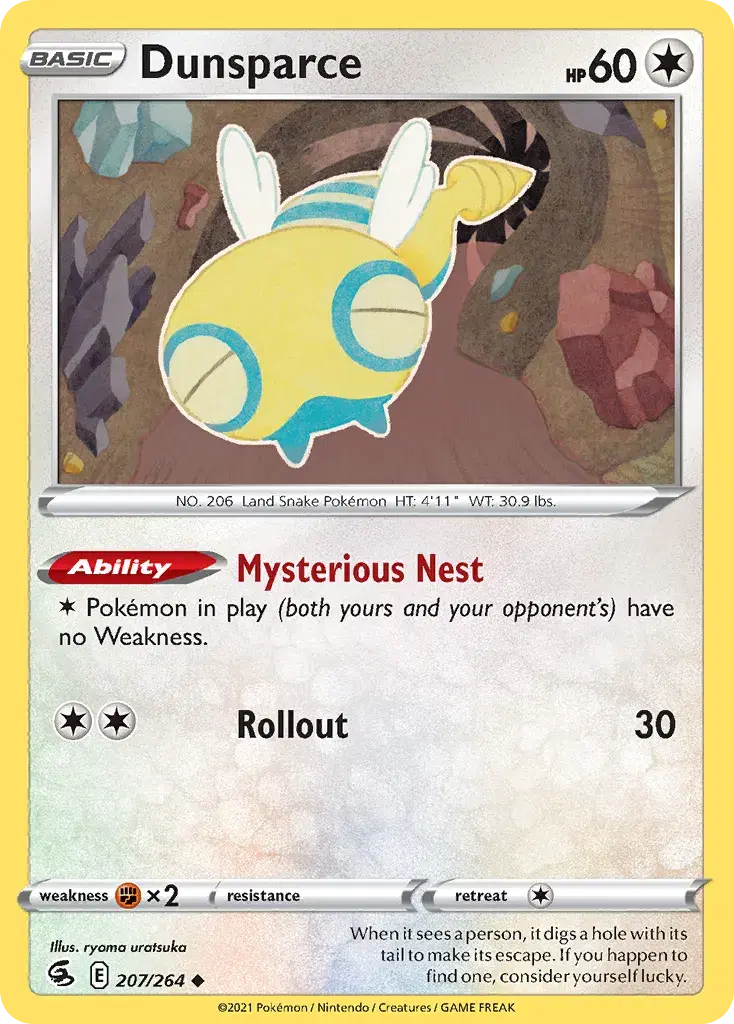 Dunsparce Fusion Strike 207