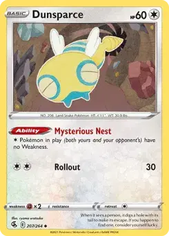 Dunsparce Fusion Strike