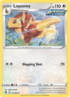Lopunny Fusion Strike