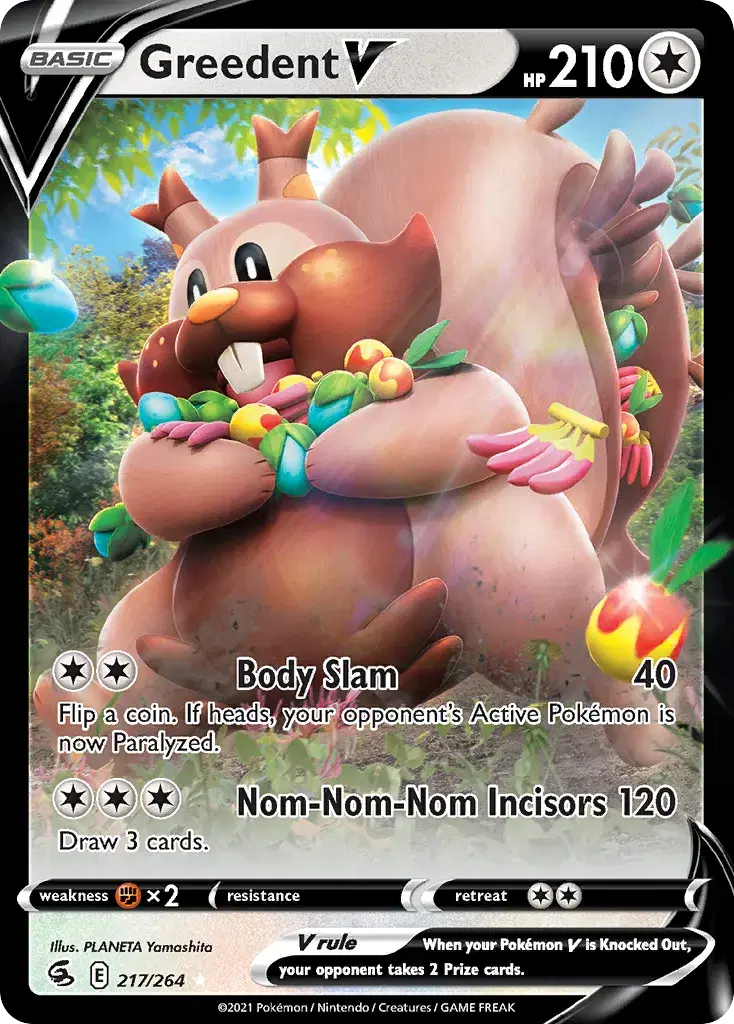 Greedent V Fusion Strike 217