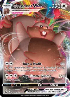 Greedent VMAX Fusion Strike
