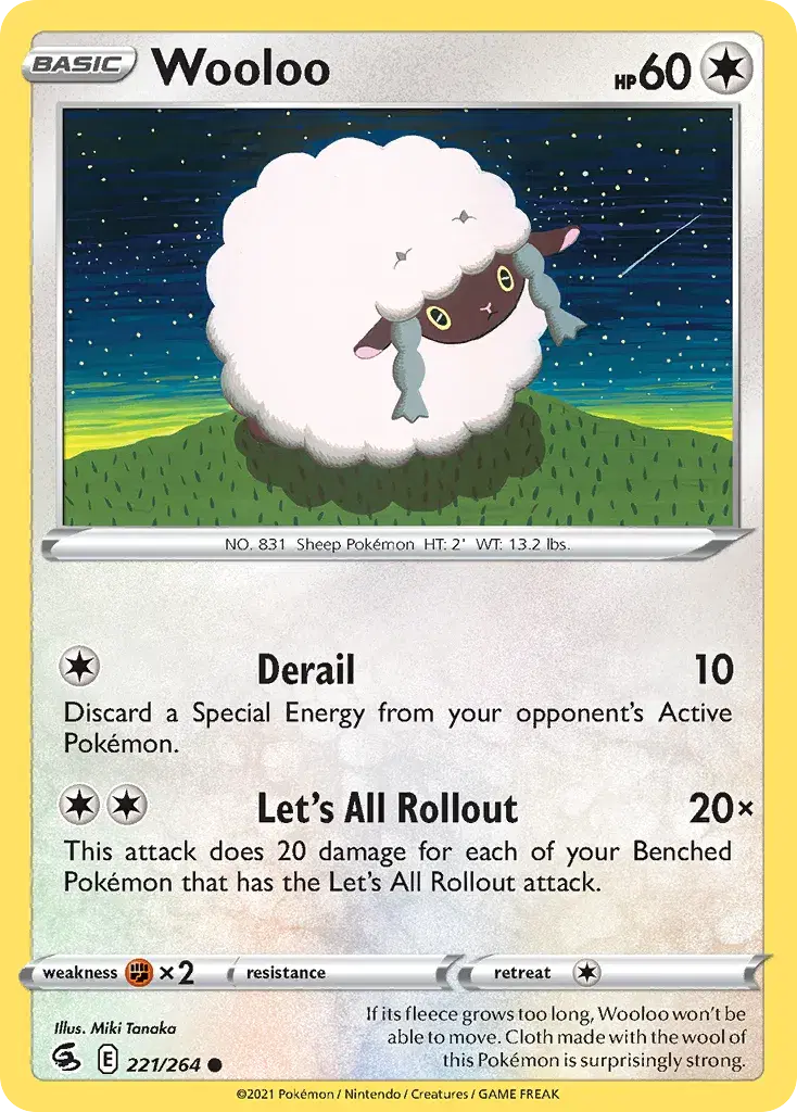 Wooloo Fusion Strike 221