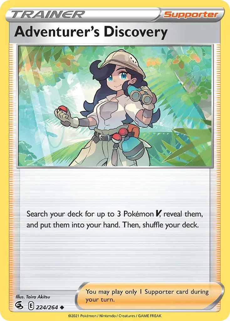 Adventurer's Discovery Fusion Strike 224