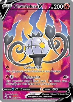 Chandelure V Fusion Strike