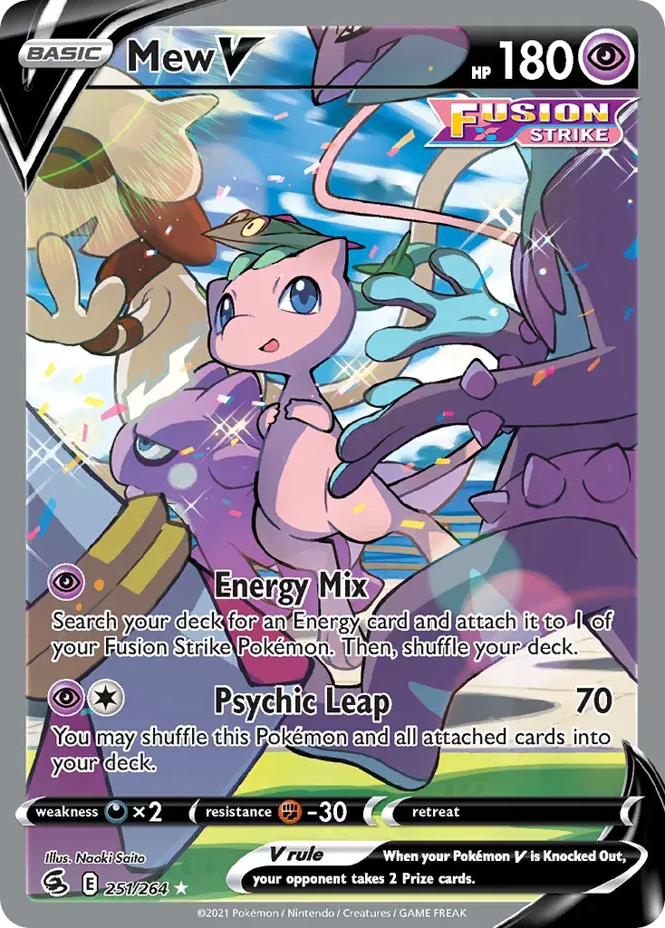 Mew V Fusion Strike 251