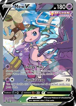 Mew V Fusion Strike