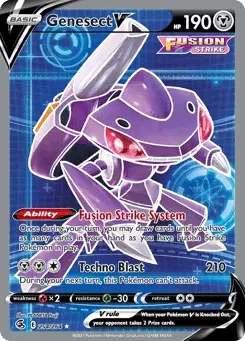 Genesect V Fusion Strike