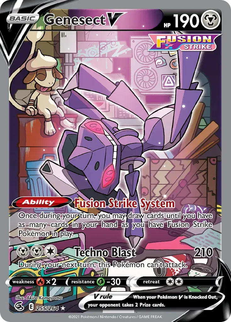 Genesect V Fusion Strike 255