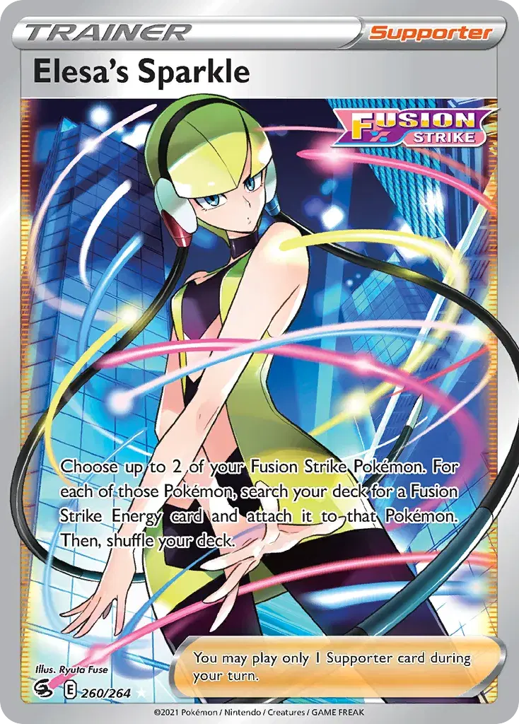 Elesa's Sparkle Fusion Strike 260