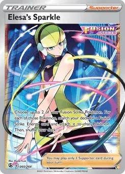 Elesa's Sparkle Fusion Strike