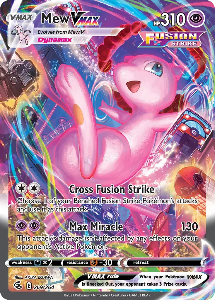 Mew VMAX Fusion Strike 269