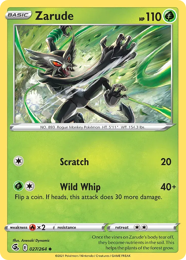 Zarude Fusion Strike 27
