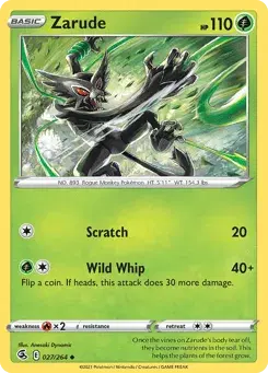 Zarude Fusion Strike