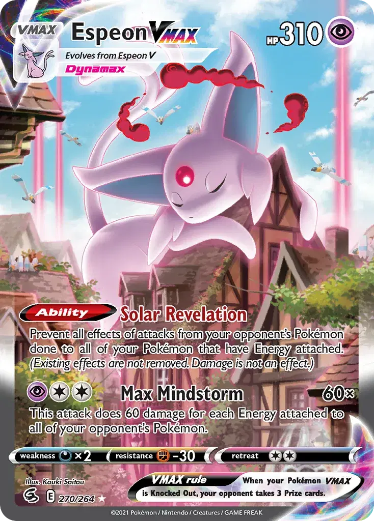 Espeon VMAX Fusion Strike 270