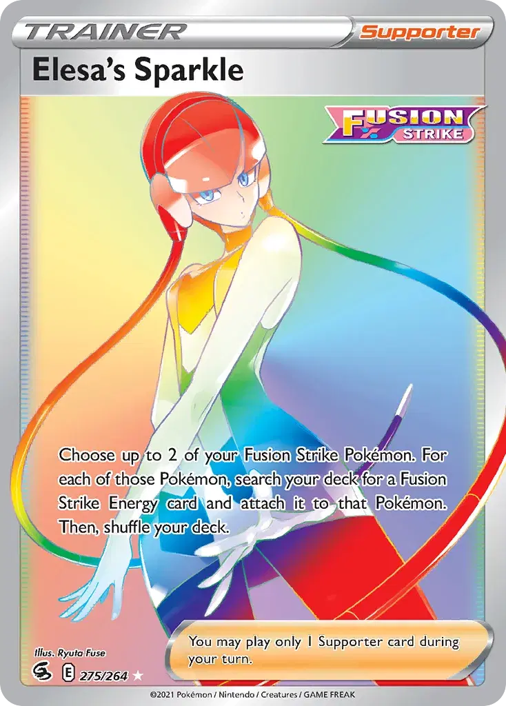 Elesa's Sparkle Fusion Strike 275
