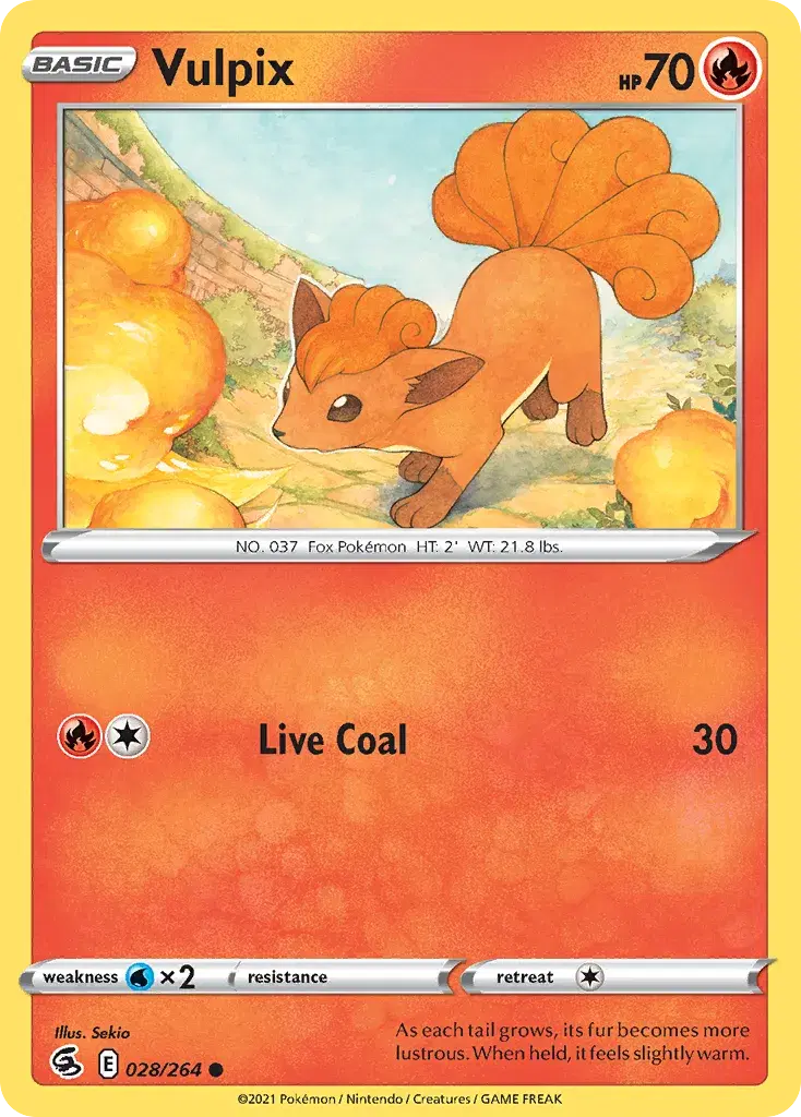 Vulpix Fusion Strike 28