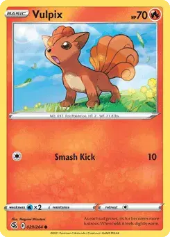 Vulpix Fusion Strike