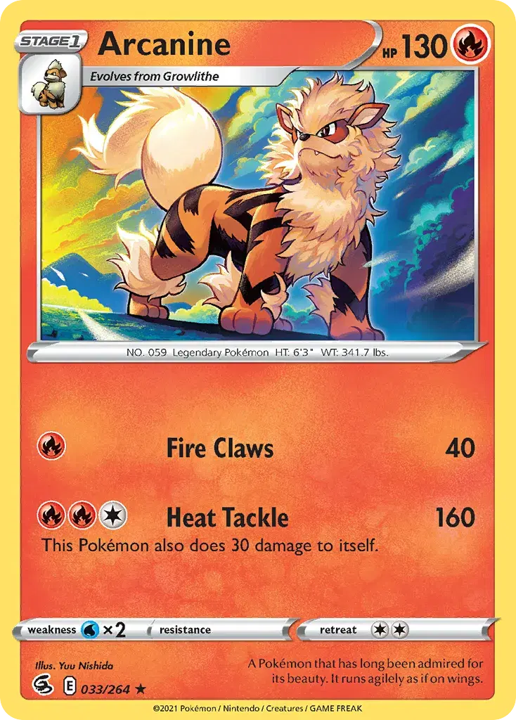 Arcanine Fusion Strike 33