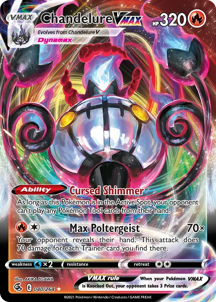 Chandelure VMAX Fusion Strike 40
