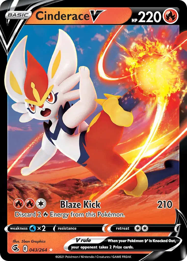 Cinderace V Fusion Strike 43