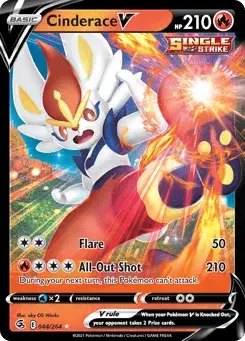 Cinderace V Fusion Strike
