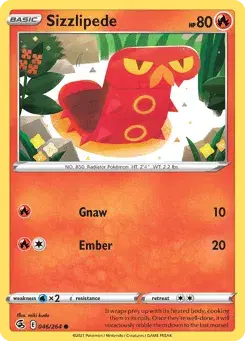 Sizzlipede Fusion Strike