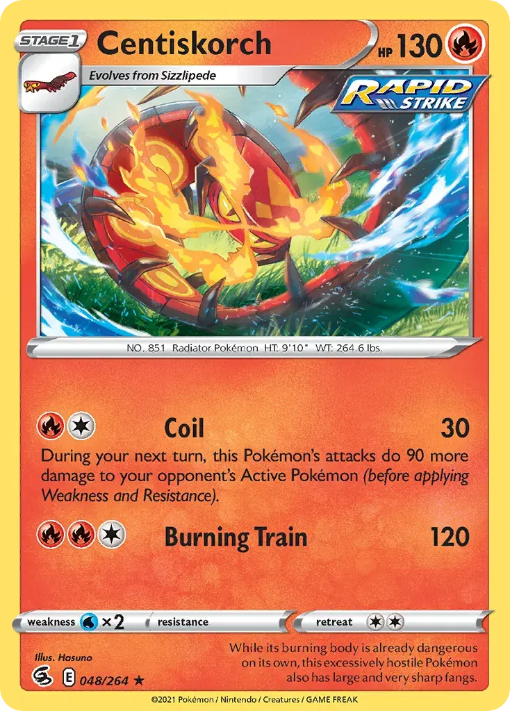 Centiskorch Fusion Strike 48