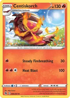 Centiskorch Fusion Strike