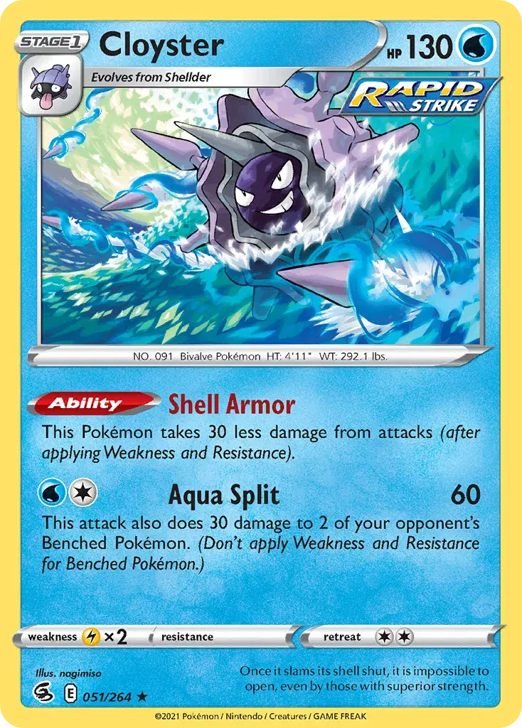 Cloyster Fusion Strike 51