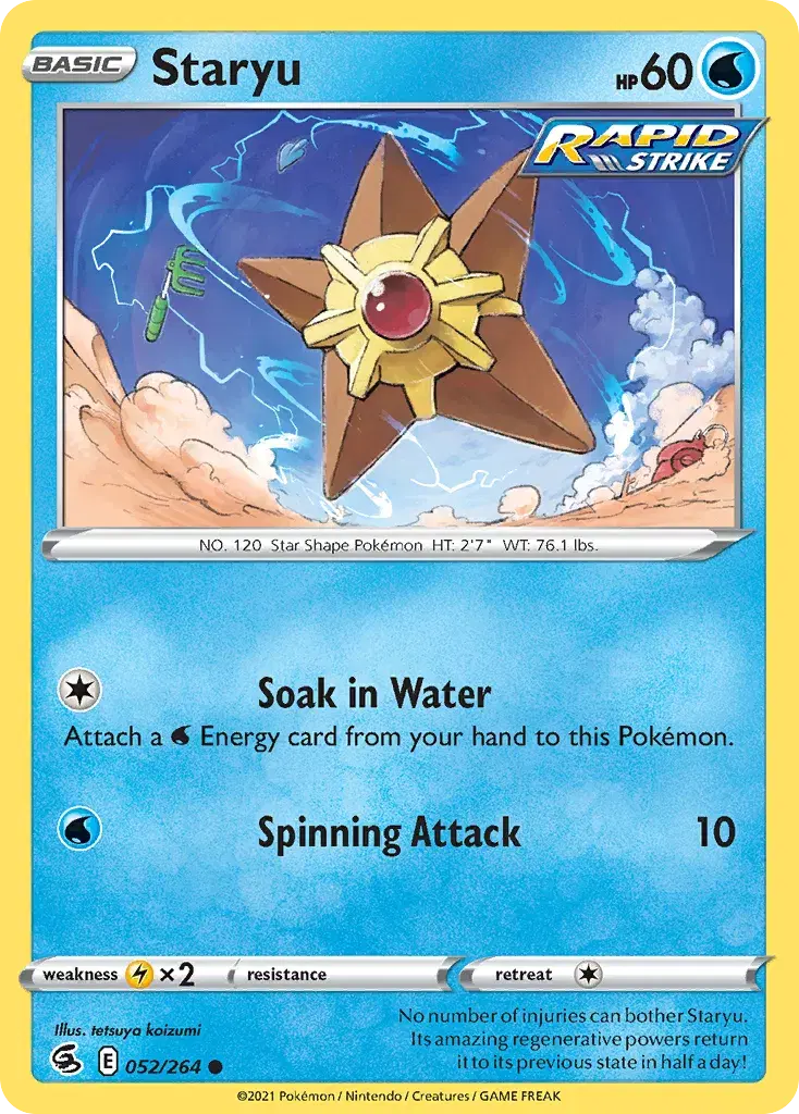 Staryu Fusion Strike 52