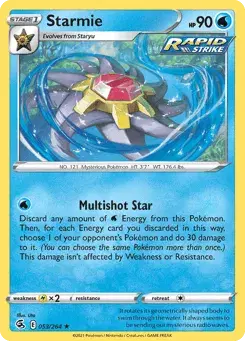 Starmie Fusion Strike