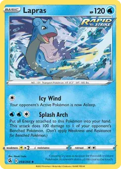 Lapras Fusion Strike