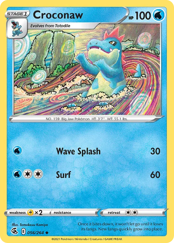 Croconaw Fusion Strike 56