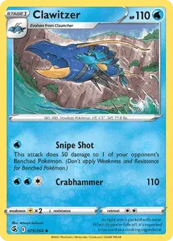 Clawitzer Fusion Strike