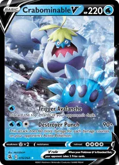 Crabominable V Fusion Strike