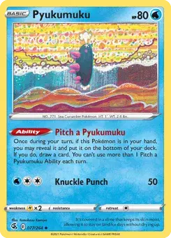 Pyukumuku Fusion Strike