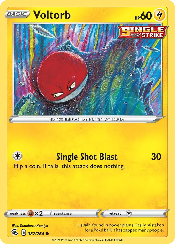 Voltorb Fusion Strike 87