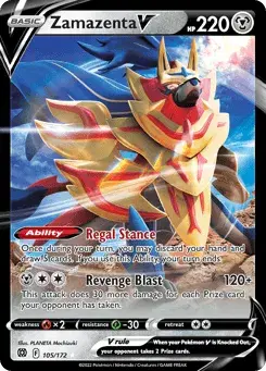 Zamazenta V Brilliant Stars