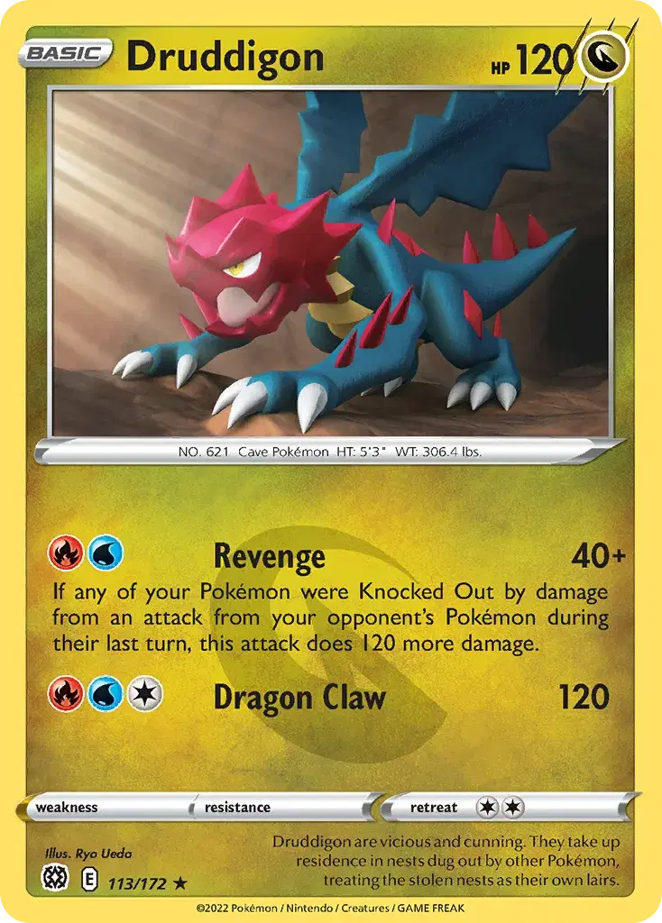 Druddigon Brilliant Stars 113