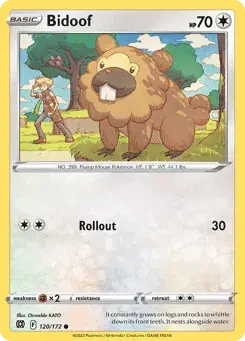 Bidoof Brilliant Stars
