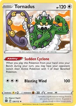 Tornadus Brilliant Stars
