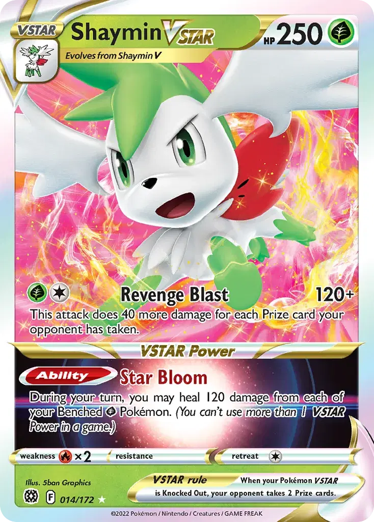 Shaymin VSTAR Brilliant Stars 14