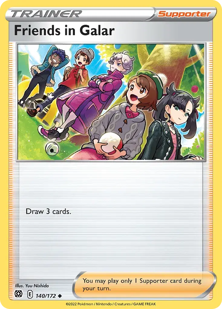 Friends in Galar Brilliant Stars 140